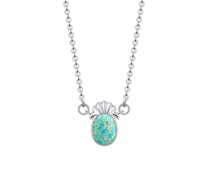 Pineapple Opal Necklace